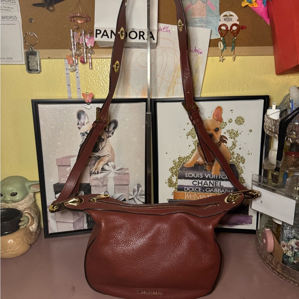 Michael Kors Raven Medium Messenger Crossbody Handbag